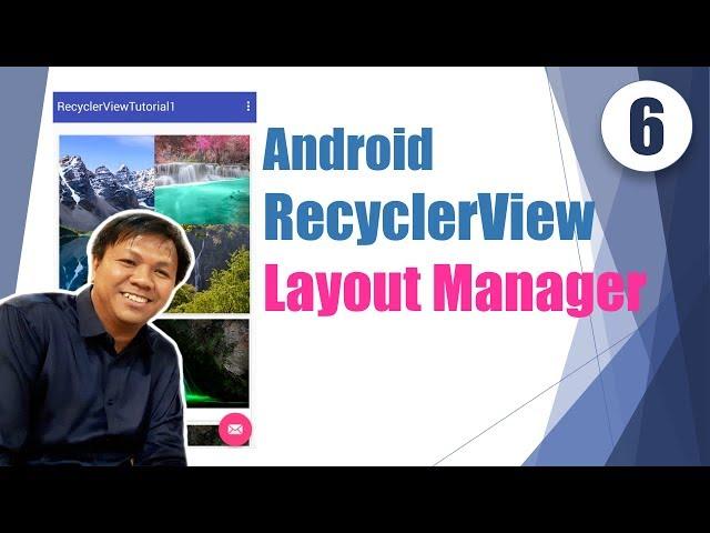 Multiple Items in Listview (RecyclerView) in Android Studio - Part 6