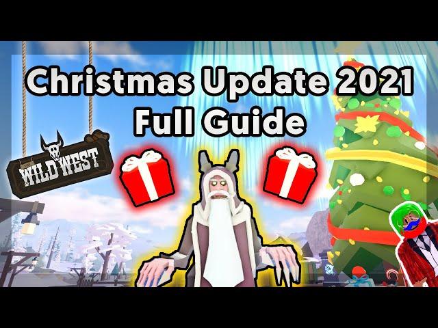 Christmas Update 2021 Full Guide | The Wild West | Roblox