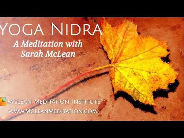 Yoga Nidra Guided by Sarah McLean