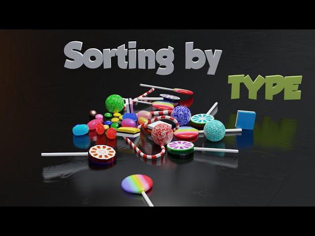 Sorting for Kindergarten | Sorting Objects by Type | Sorting by Type | Sorting  for Kids | Sorting