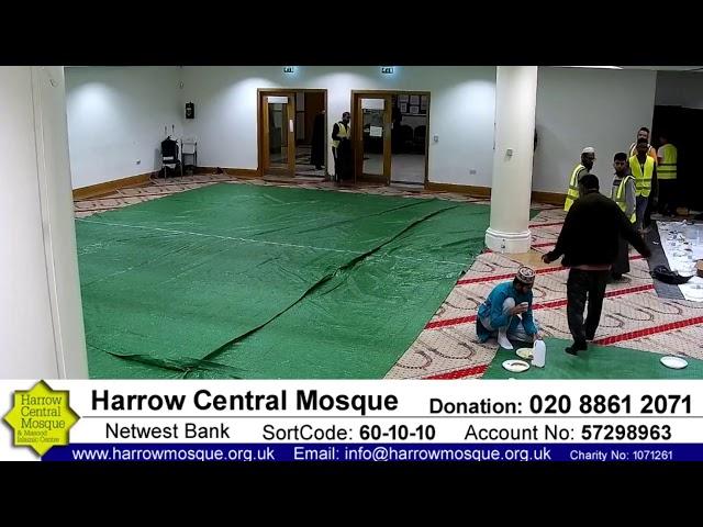 Harrow Central Mosque Live Stream