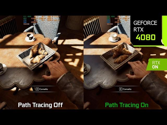 Indiana Jones and the Great Circle Path Tracing On vs Off - Graphics/Performance Comparison