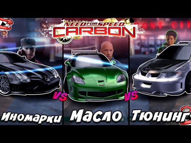 Какой КЛАСС АВТО Самый Лучший в NFS Carbon ???