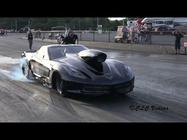 Mo Hall Nitrous C7 200 MPH Blast - Making It Look Easy