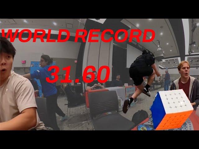 5x5 WORLD RECORD: 31.60