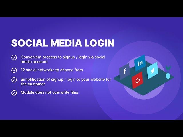 Social Login (Google / Facebook / LinkedIn / Twitter / Yahoo / etc.) Prestashop (v. 1.6*-1.7*-8.*)