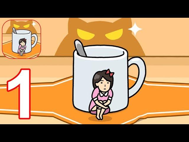 Hide and Seek: Cat Escape! - Gameplay Walkthrough Part 1 Tutorial (Android, iOS)