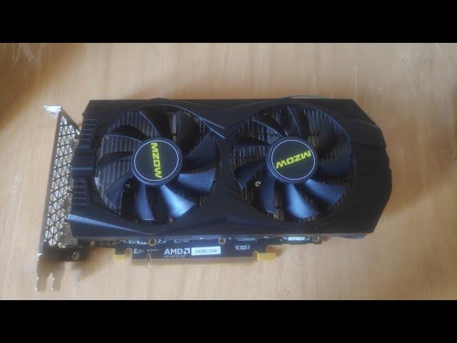 MZOW Graphics Card AMD Radeon RX 580 8G GDDR5 256Bit 2048SP Gaming RX 580 8GB Review