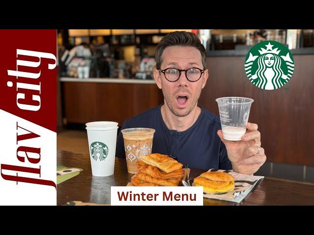 Starbucks Winter Menu Review