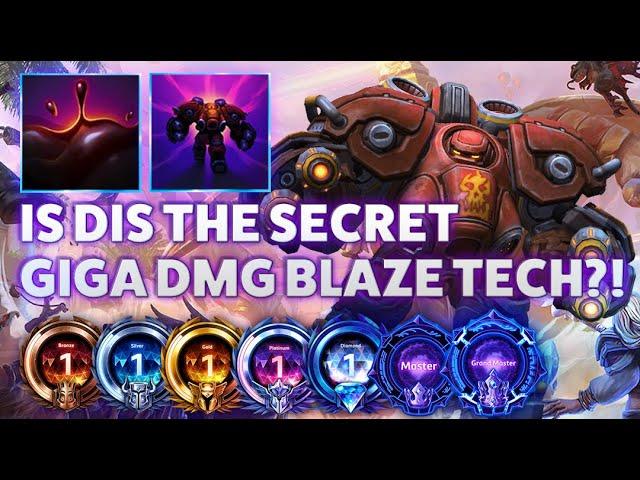 Blaze Combustion - IS THIS THE SECRET GIGA DAMAGE BLAZE TECH?! - Bronze 2 Grandmaster S1 2023