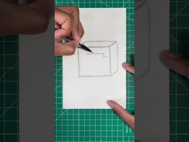 How To Draw Minecraft Character | Easy!  #tiktok #minecraft #drawing