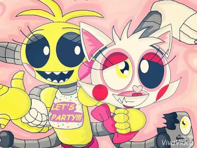 Той чика и мангл toy chica and mangle
