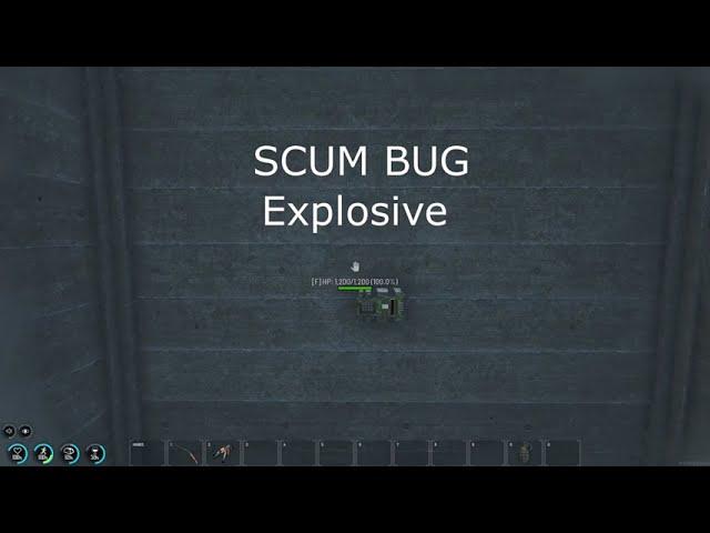 SCUM BUG 2 Explosive