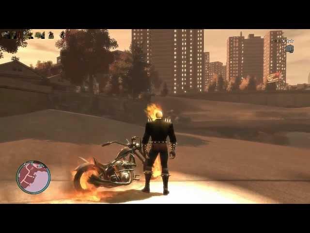 GTAIV Ghost Rider mod