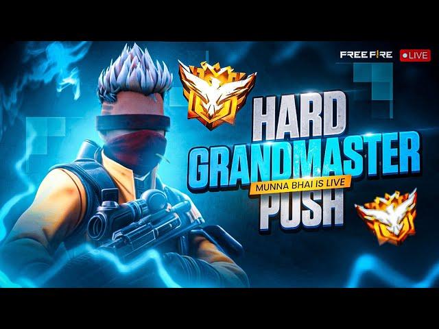 Grandmaster Live Rank Push Free Fire Telugu  - Munna Bhai is Live  - Telugu Gaming Live #MBG