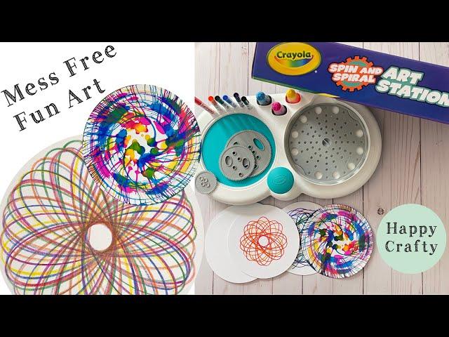 FUN Crayola Spin & Spiral Art Station