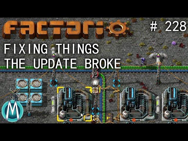 [Factorio 1.1 4K] Angel/Bobs Ep 228: Fixing Things The Update Broke