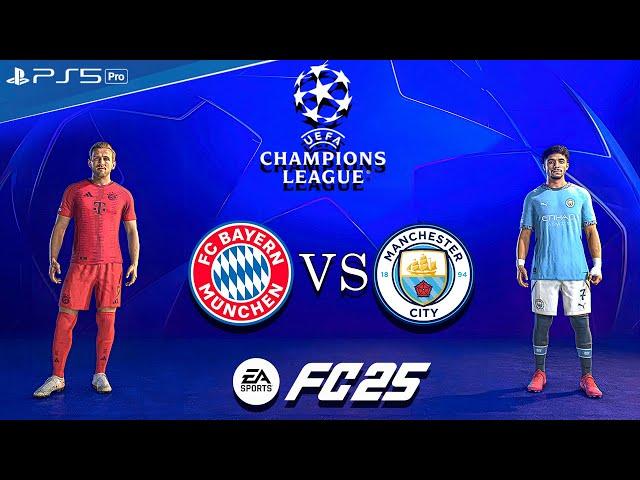 FC 25 - Бавария vs Ман Сити Лига Чемпионов Финал [PS5 Pro] 4К Полный Матча