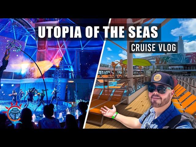 Utopia of the Seas: What's NEW? First Look at the WORLD'S NEWEST MEGA Cruise Ship!