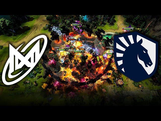 NIGMA vs LIQUID - WHAT A GAME !! 1win Series Dota 2 Fall