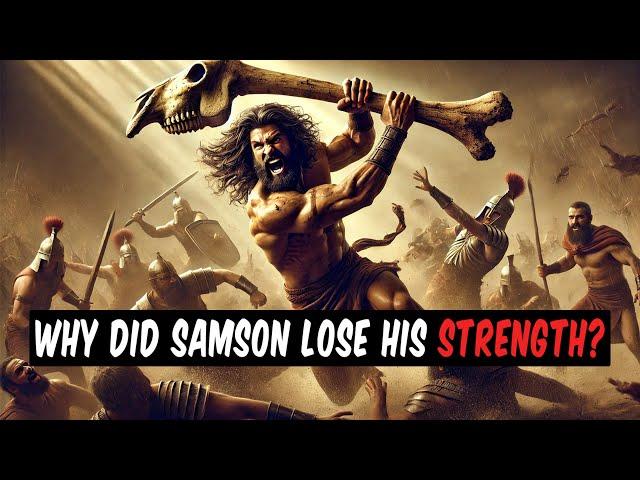 Who Was Samson in the Bible and Why Was He So Powerful?#biblehistoryseries #biblicalhistory #bible