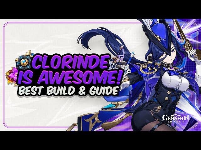 COMPLETE CLORINDE GUIDE! Best Clorinde Build - Artifacts, Weapons & Showcase | Genshin Impact