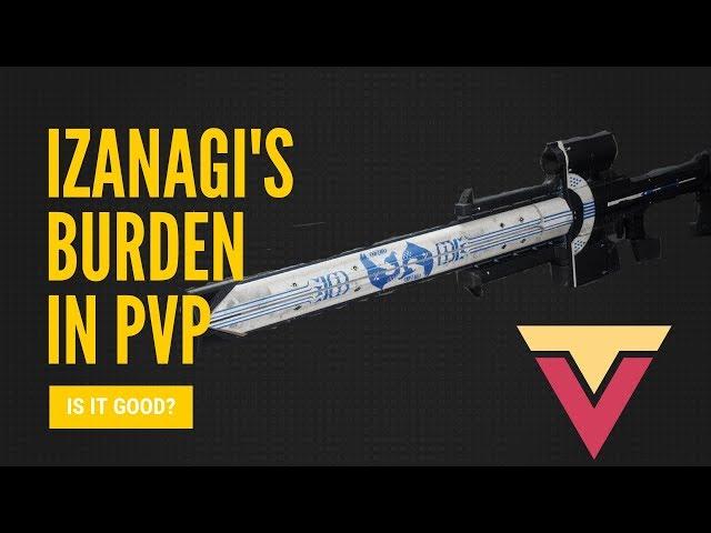 How is Izanagi's Burden in PVP? (BLACK ARMORY EXOTIC SNIPER)