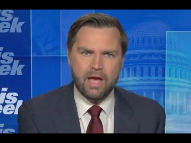 JD Vance suffers ultimate humiliation on national TV