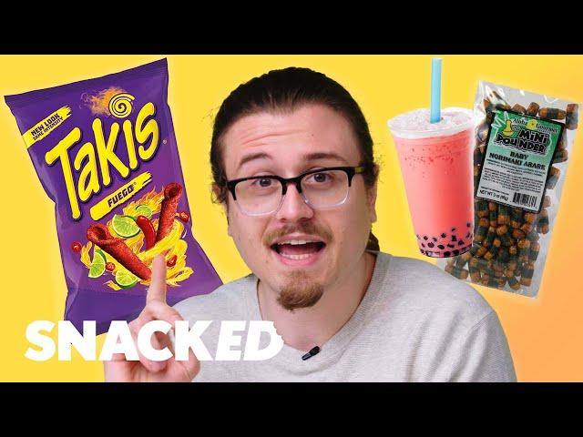 Joshua Weissman Breaks Down His Favorite Snacks | Snacked