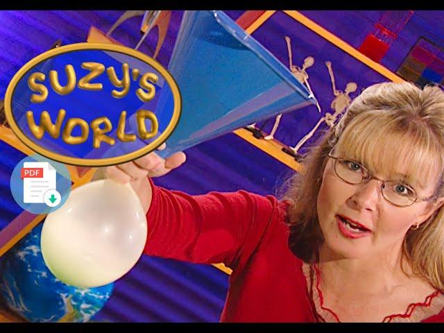 Why does my Body Make Rude Noises? - Suzy's World | Suzy Cato Investigates | Science Fun for kids