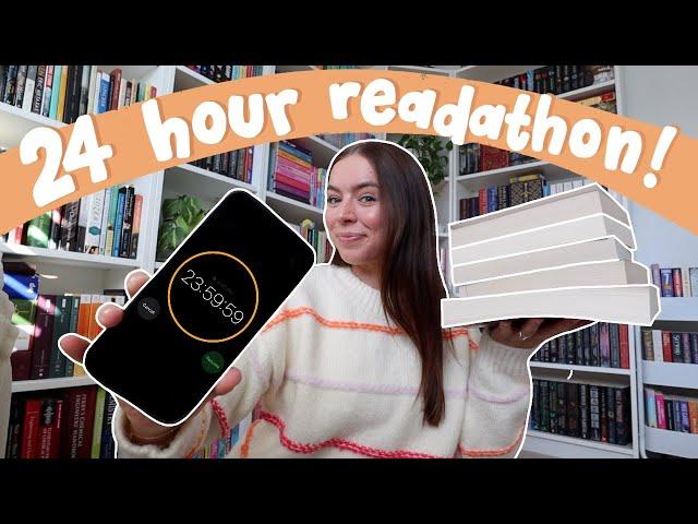 how much of my physical TBR can I read in 24 hours?! ⏱ *24 hour readathon!*