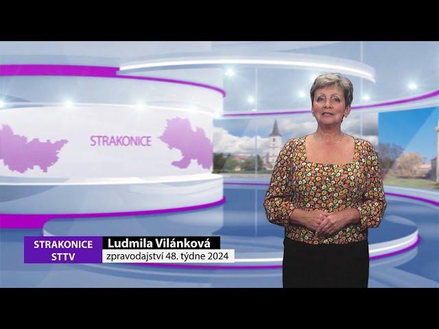 Strakonická TV: Zpravodajství 48/2024