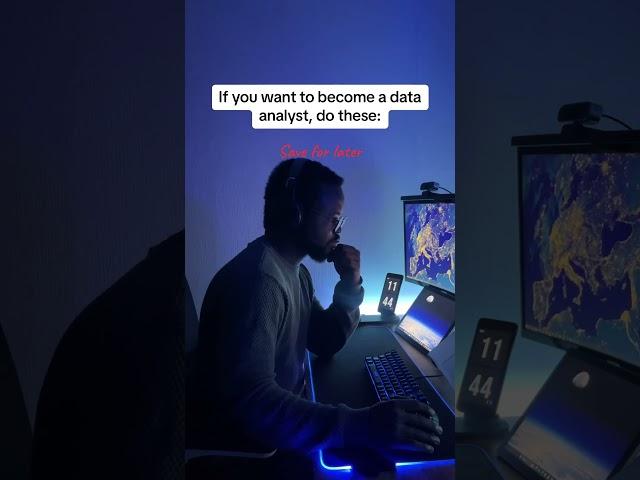How to become a data analyst in #2025 #data #datacareer #tech #dataanalysis
