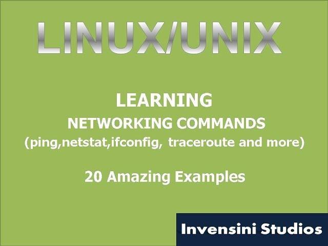 Linux Basic Networking Commands