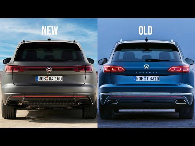 2024 Volkswagen Touareg vs Old VW Touareg 