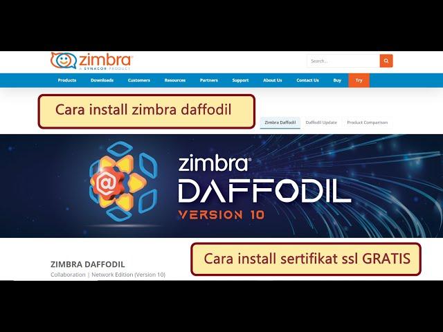 Cara install mail zimbra 10 (daffodil) dan Sertifikat SSL LetsEncrypt GRATIS di ubuntu 20.04 LTS