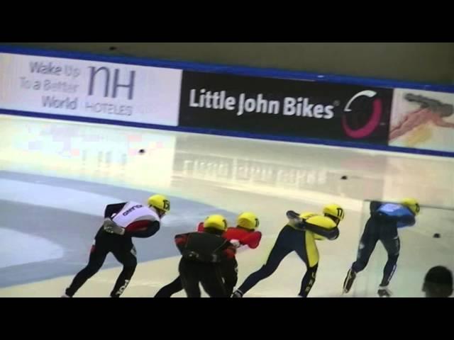 LIFYRENKO Serhiy - Short Track - ISU Euro 2014 - 1000 m Men Heat 2