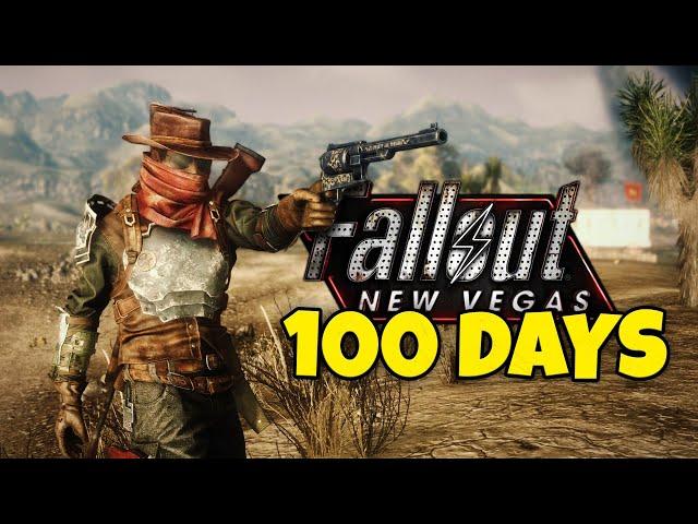 I SPENT 100 Days in Fallout New Vegas As A Cowboy ( Fallout New Vegas Movie)