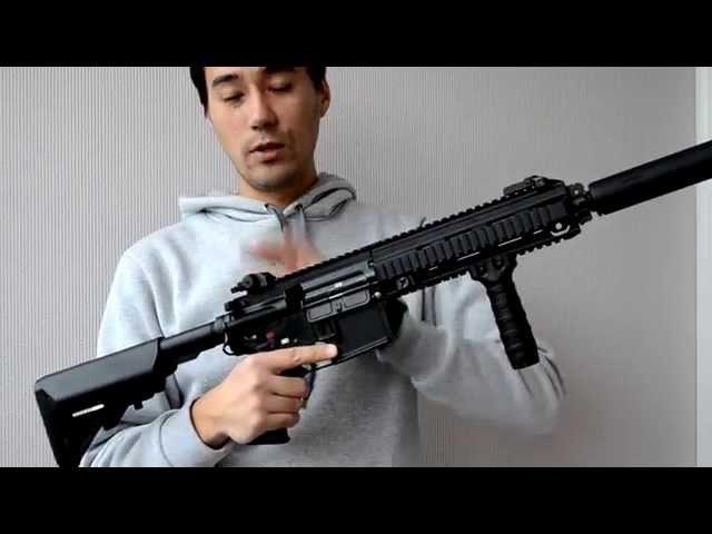 Обзор страйкбольного привода Tokyo Marui HK416 DEVGRU