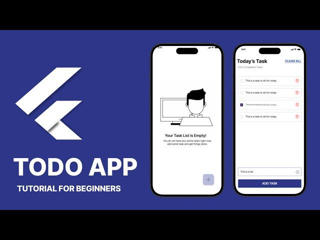 Flutter Tutorial for Beginners #4 - Develop a Todo App