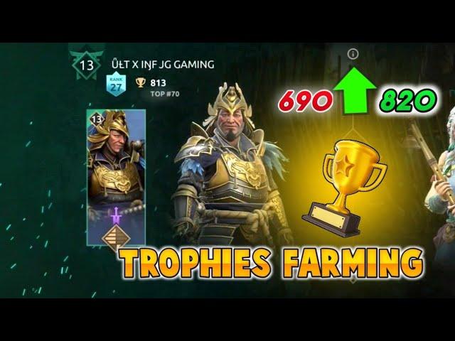 Easy and fast *Trophies Farming* with Ling || shadow fight 4: arena