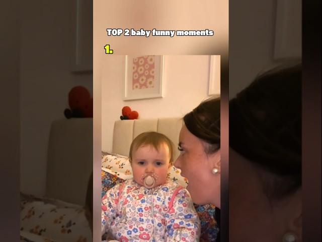 Top 2 cute baby funny movement #shorts