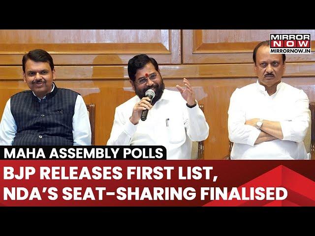 Maharashtra Polls 2024:BJP Releases First List Of Candidates, Mahayuti’s Seat Sharing Also Finalised