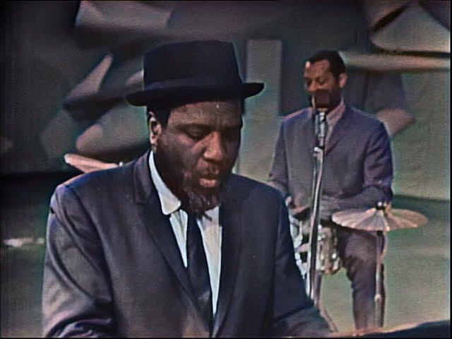 Thelonious Monk Quartet, Warsaw, Poland, April 4th, 1966 (Colorized)