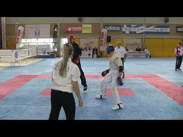 Emanuil Dimitrov v Riccardo Albanese WAKO European Championships 2016