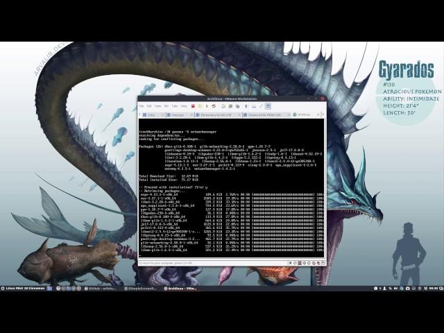 Vmware Project : 13 installing archlinux budgie on vmware workstation pro from iso