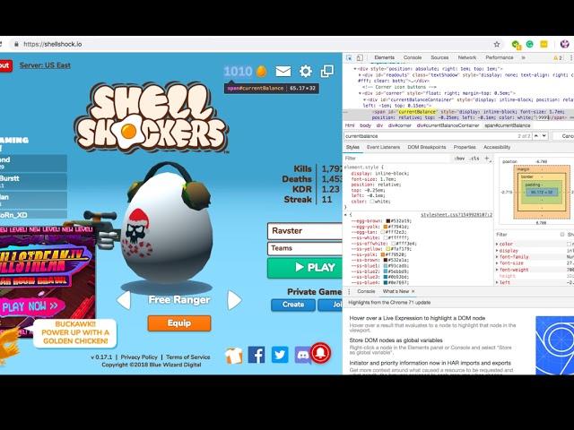 Shellshock.io Unlimited Eggs Hack!