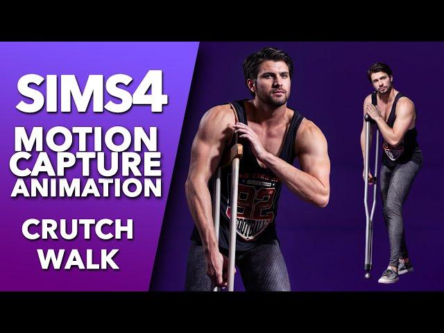 The Sims 4 | CRUTCH WALK Animation Pack | Download