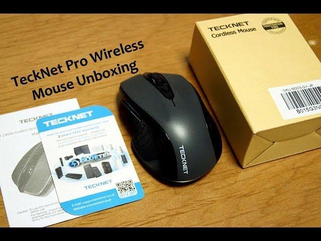 TeckNet Pro Wireless Mouse Unboxing & Hands On Review | Best Budget  Wireless Mouse