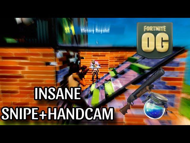 Fortnite OG | Insane Snipe against Opponents+ Handcam-al3